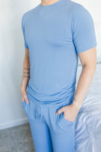 Load image into Gallery viewer, Steele Blue Men&#39;s bottom pjs
