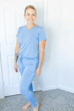 Load image into Gallery viewer, Steele Blue Women&#39;s bottom pjs
