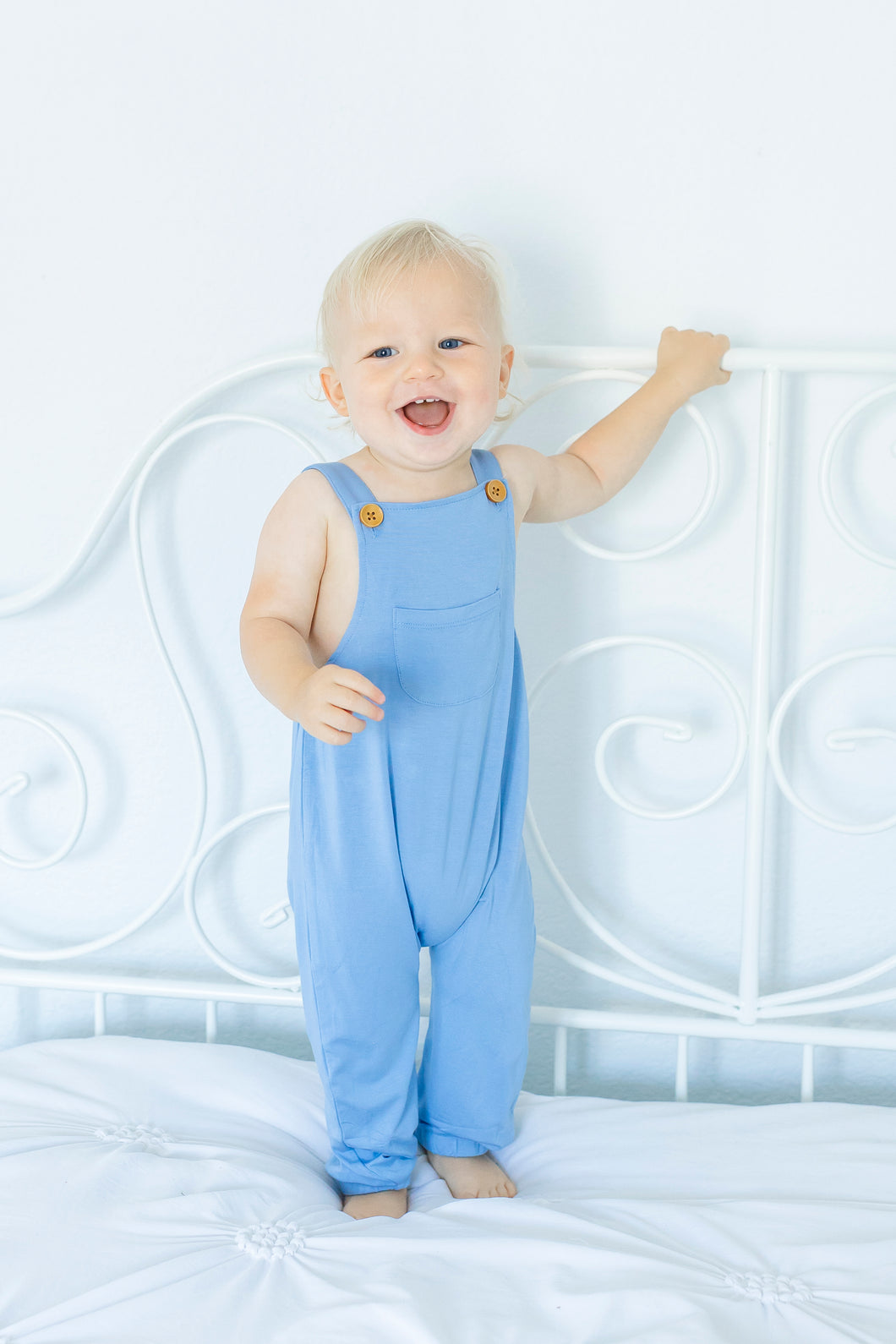 Steele Blue Overalls