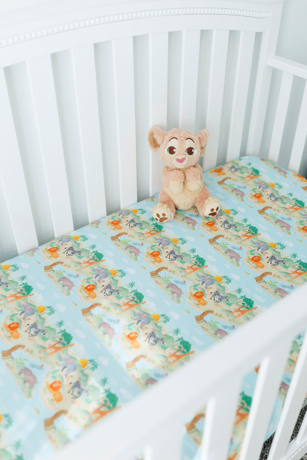 Sunny Safari Crib Sheet