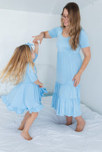 Load image into Gallery viewer, Sky Blue Girls Dress
