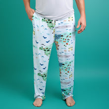 Load image into Gallery viewer, World Map Men&#39;s bottom pjs
