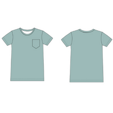 Load image into Gallery viewer, Minty Mint Women&#39;s Short sleeve pocket Shirt
