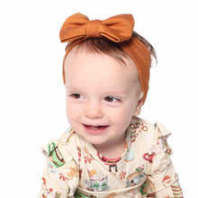 Load image into Gallery viewer, Brown Cream Cocoa Bamboo Headband
