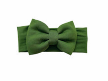 Load image into Gallery viewer, Green Grey Cocoa Cups Bamboo Headband
