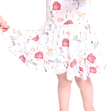 Load image into Gallery viewer, Friendly Farm Girls Dress with bottoms
