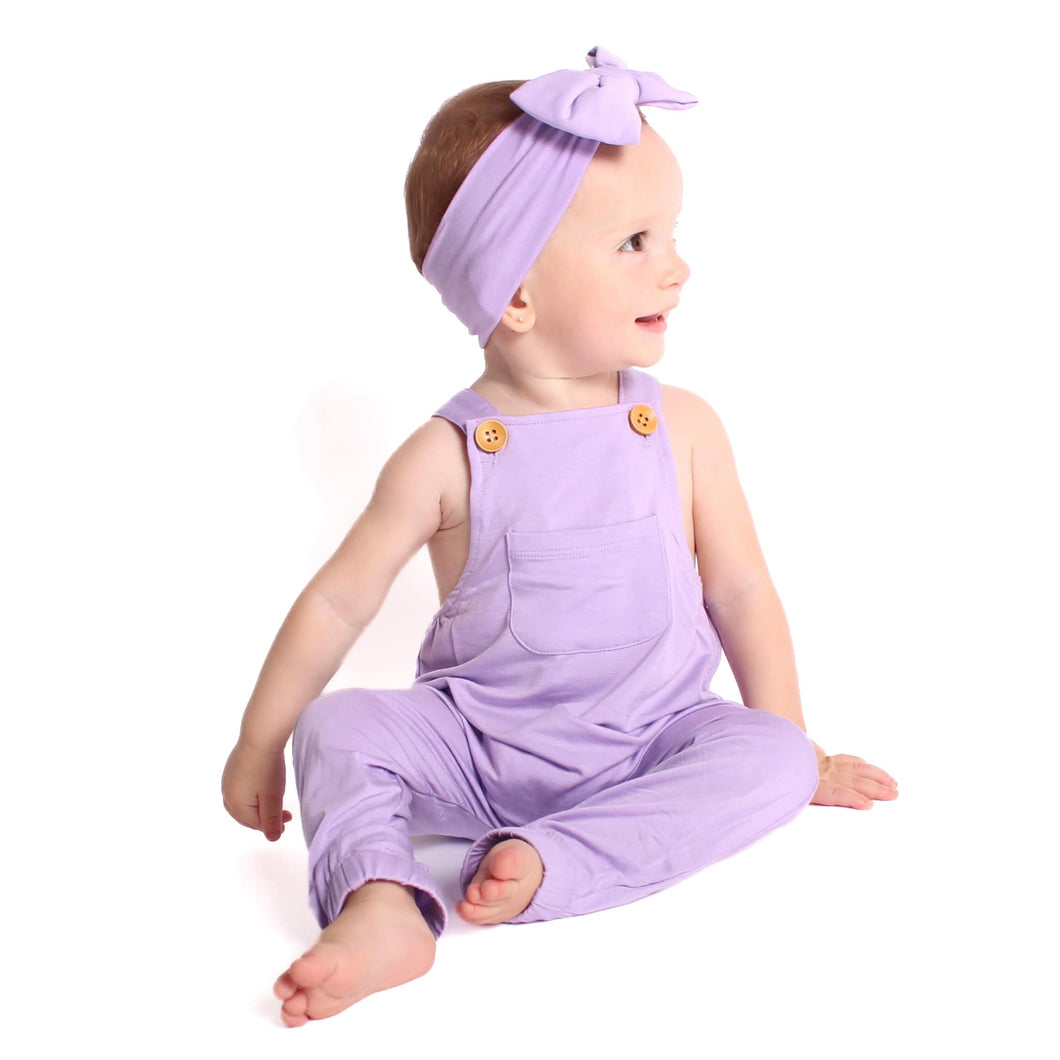 Lavender Lillies Pant Overalls