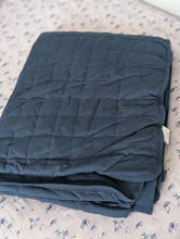 Load image into Gallery viewer, Brielle Blue Quilted Blanket
