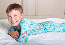 Load image into Gallery viewer, Ocean Oasis Long Sleeve 2 Piece Pjs
