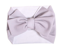 Load image into Gallery viewer, Silver Scene Big Bow Headband
