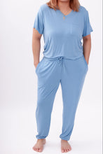 Load image into Gallery viewer, Steele Blue Women&#39;s bottom pjs
