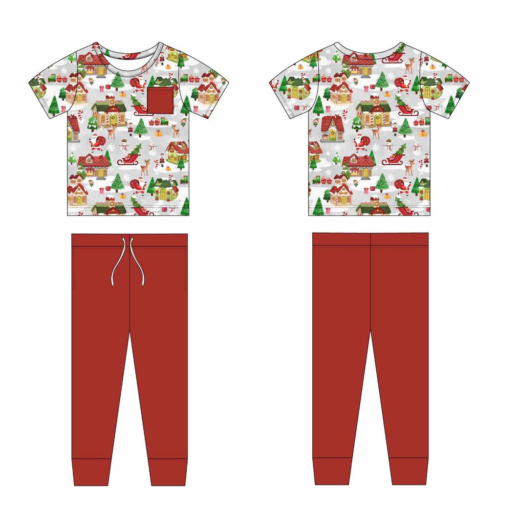 Santa's Village 2-Piece Jogger Daywear