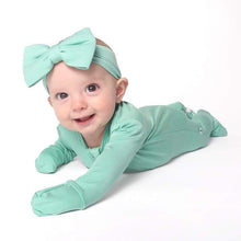 Load image into Gallery viewer, Minty Mint Long Sleeve Romper
