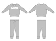 Load image into Gallery viewer, Mini Kids Grey 2-Piece Sweats Daywear
