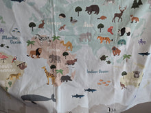 Load image into Gallery viewer, World Map wall Canvas
