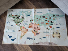 Load image into Gallery viewer, World Map Rug
