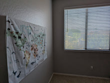 Load image into Gallery viewer, World Map wall Canvas
