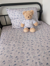 Load image into Gallery viewer, Mission Moon Twin Fitted Sheet Plus Pillowcase
