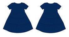 Load image into Gallery viewer, Navy Blue Women&#39;s Maxi Dress
