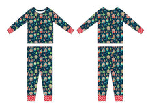 Load image into Gallery viewer, Gingerbread 2-Piece Long Sleeve Pjs
