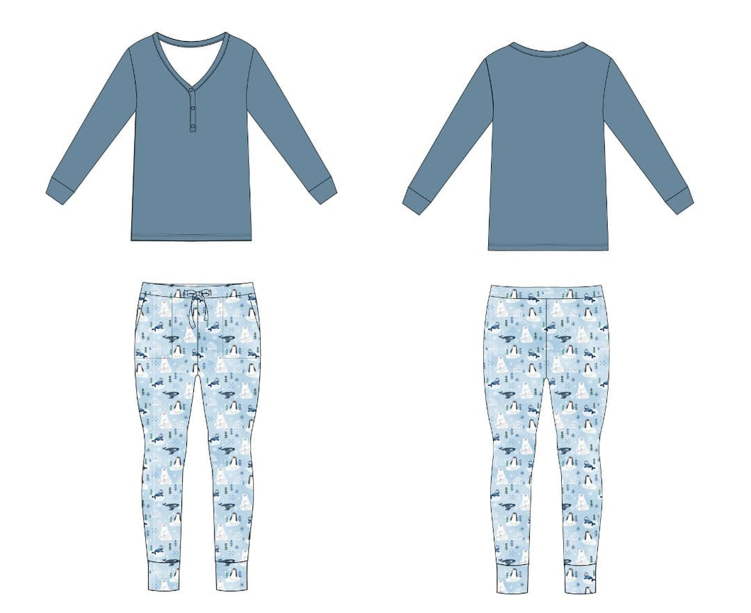 Winter Wonder Women's Long Sleeve Pjs