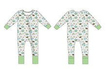 Load image into Gallery viewer, Pond Pals Long Sleeve Romper
