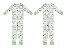 Load image into Gallery viewer, Pond Pals 2-Piece Long Sleeve Pjs
