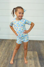 Load image into Gallery viewer, Sailing Seas 2-Piece Shorts Pjs
