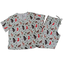 Load image into Gallery viewer, Forest Friends Women&#39;s Short Sleeve Pjs
