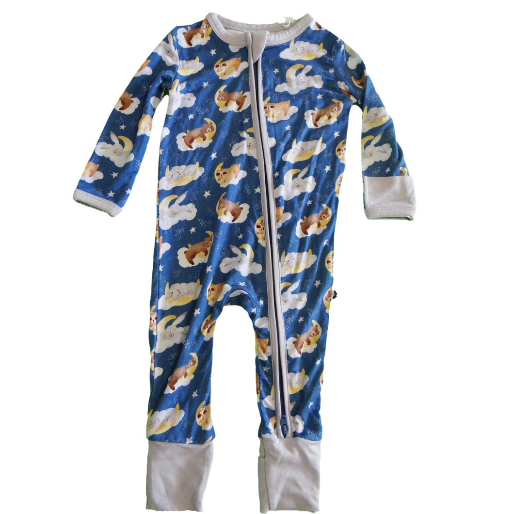 Bedtime Buddies Long Sleeve Romper