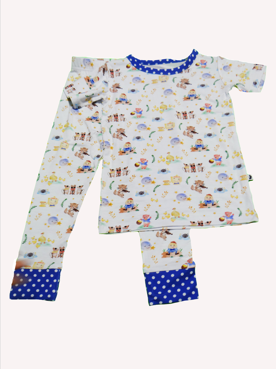 Nursery Rhymes 2-Piece Short SleevePjs