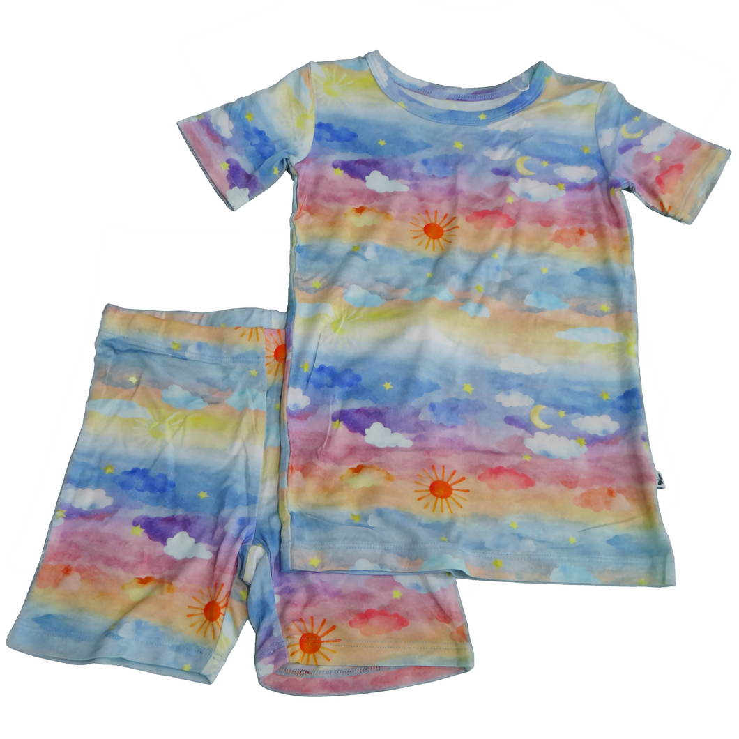 Solace Skies 2-Piece Shorts Pjs