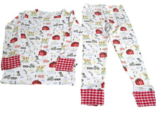 Load image into Gallery viewer, Friendly Farm 2-Piece Long Sleeve Pjs
